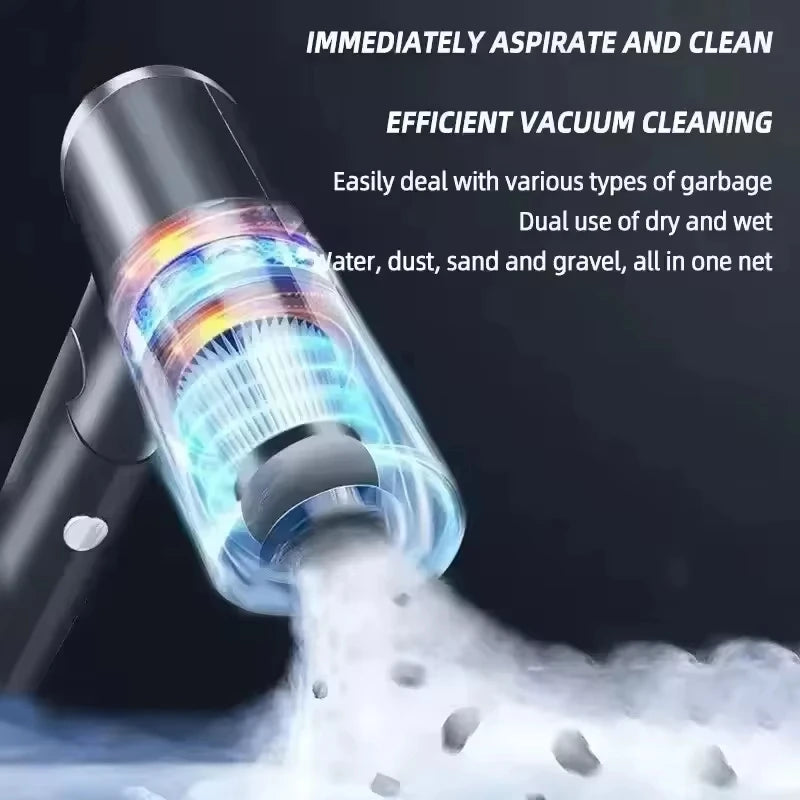 Car Vacuum Cleaner 2900000 Pa 4 In1 Powerful Clean Machine Wireless Blowing Suction Portable Vacuum Cleaner household New 2026
